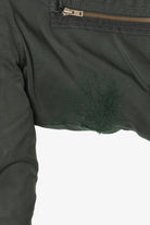 Vintage Green MilitaryBomber Jacket (1970s)