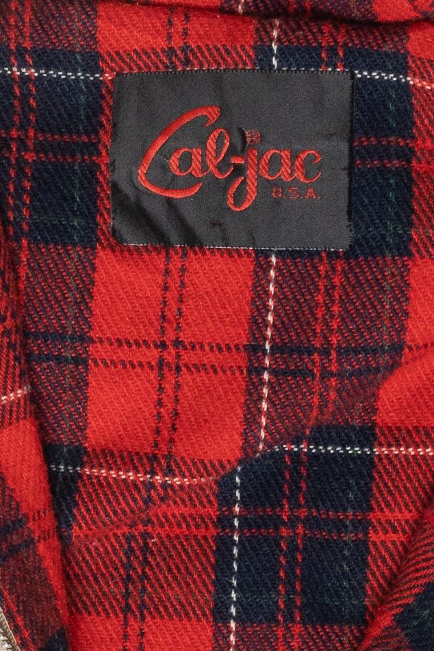 Vintage Cal-jac Flannel-Lined Jacket (1980s)