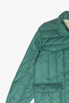 Vintage Green Lightweight Puff Jacket (1980s)