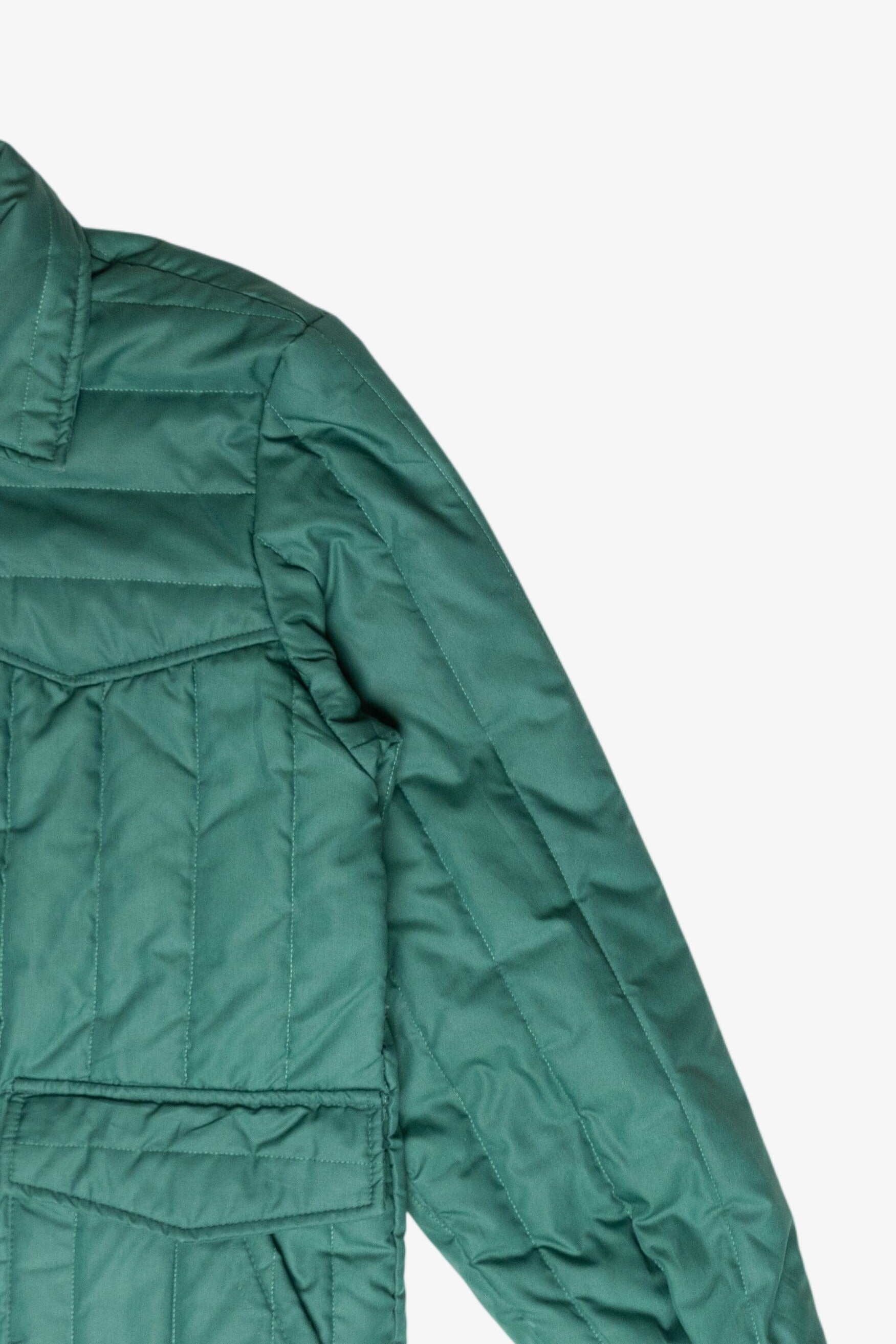 Vintage Green Lightweight Puff Jacket (1980s)