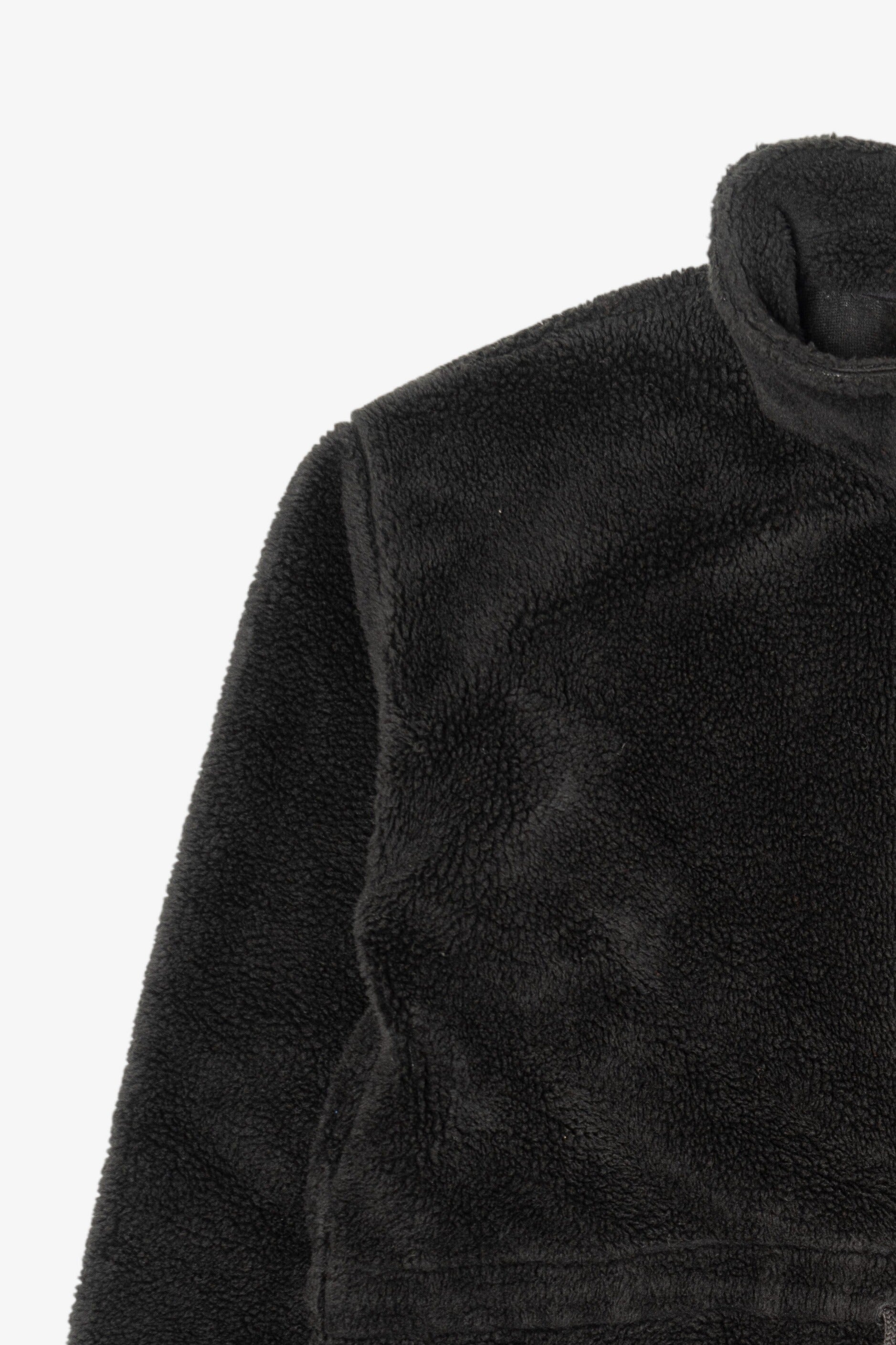 Vintage Black Andrea Faye Fleece Jacket (1990s)