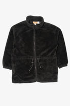 Vintage Black Andrea Faye Fleece Jacket (1990s)