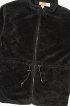 Vintage Black Andrea Faye Fleece Jacket (1990s)