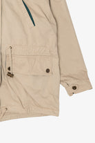 Vintage Beige Karizma Blanket Lined Hooded Jacket (1990s)