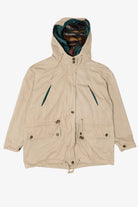 Vintage Beige Karizma Blanket Lined Hooded Jacket (1990s)