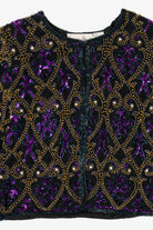 Vintage Beaded Embroidered Laurence Kazar Jacket (1980s)