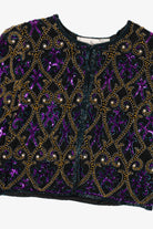 Vintage Beaded Embroidered Laurence Kazar Jacket (1980s)