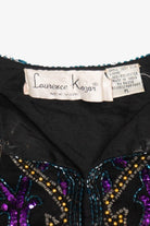 Vintage Beaded Embroidered Laurence Kazar Jacket (1980s)