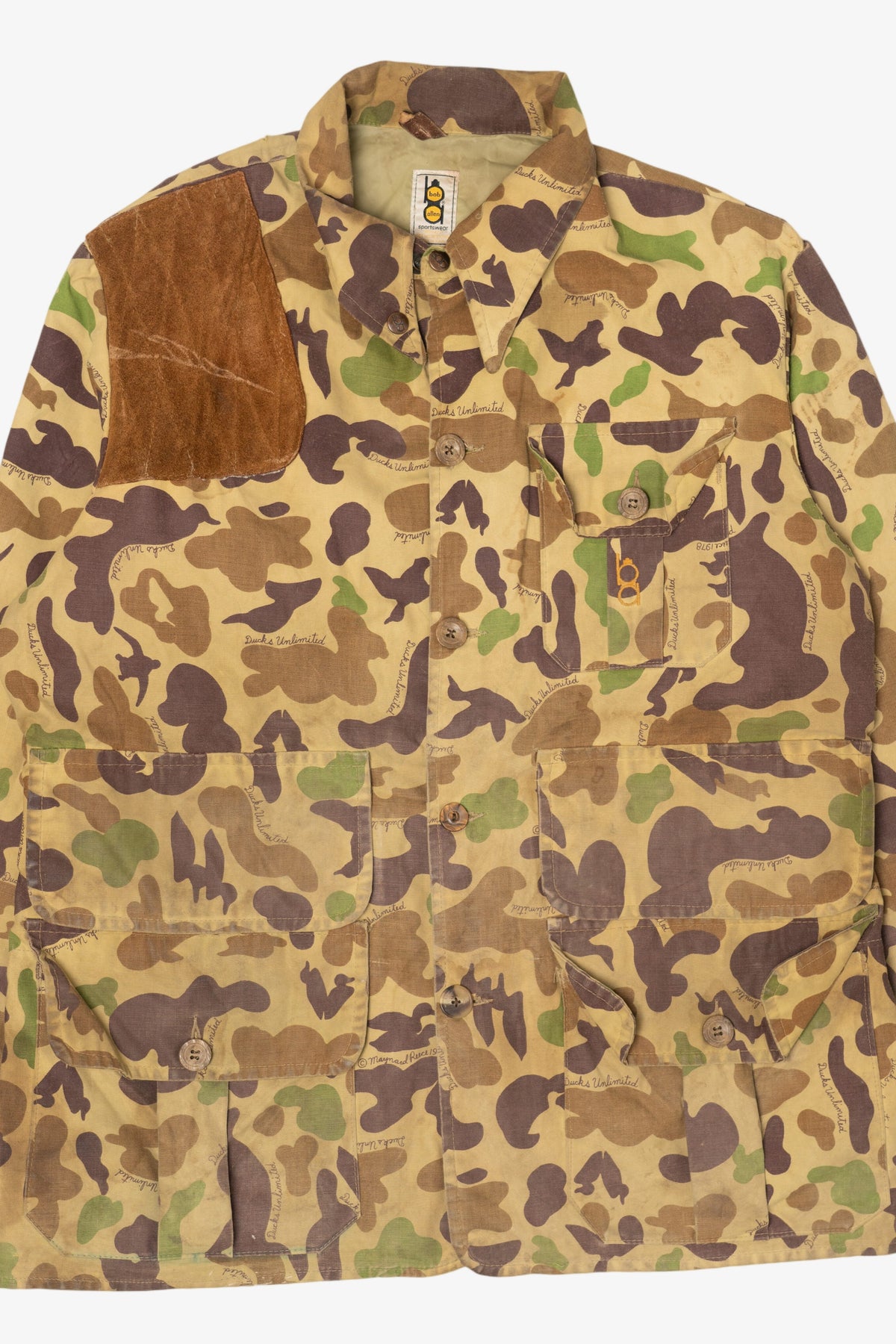 Vintage Bob Allen Sportswear Camouflage Hunting Jacket (1970s)