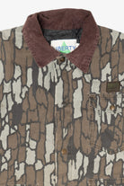 Vintage Jackets Tree Bark Camouflage Hunting Jacket (1990s)