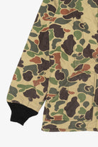 Vintage Green Camouflage Hunting Jacket (1980s)