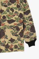 Vintage Green Camouflage Hunting Jacket (1980s)