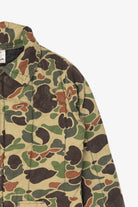 Vintage Green Camouflage Hunting Jacket (1980s)