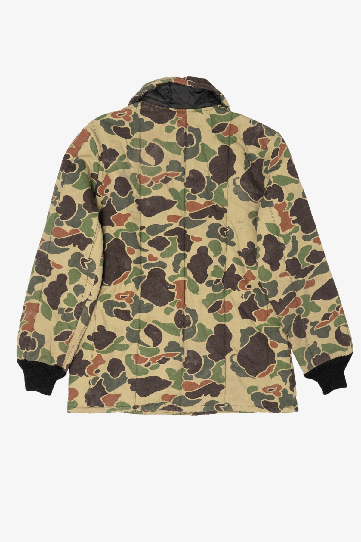 Vintage Green Camouflage Hunting Jacket (1980s)