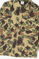 Vintage Green Camouflage Hunting Jacket (1980s)