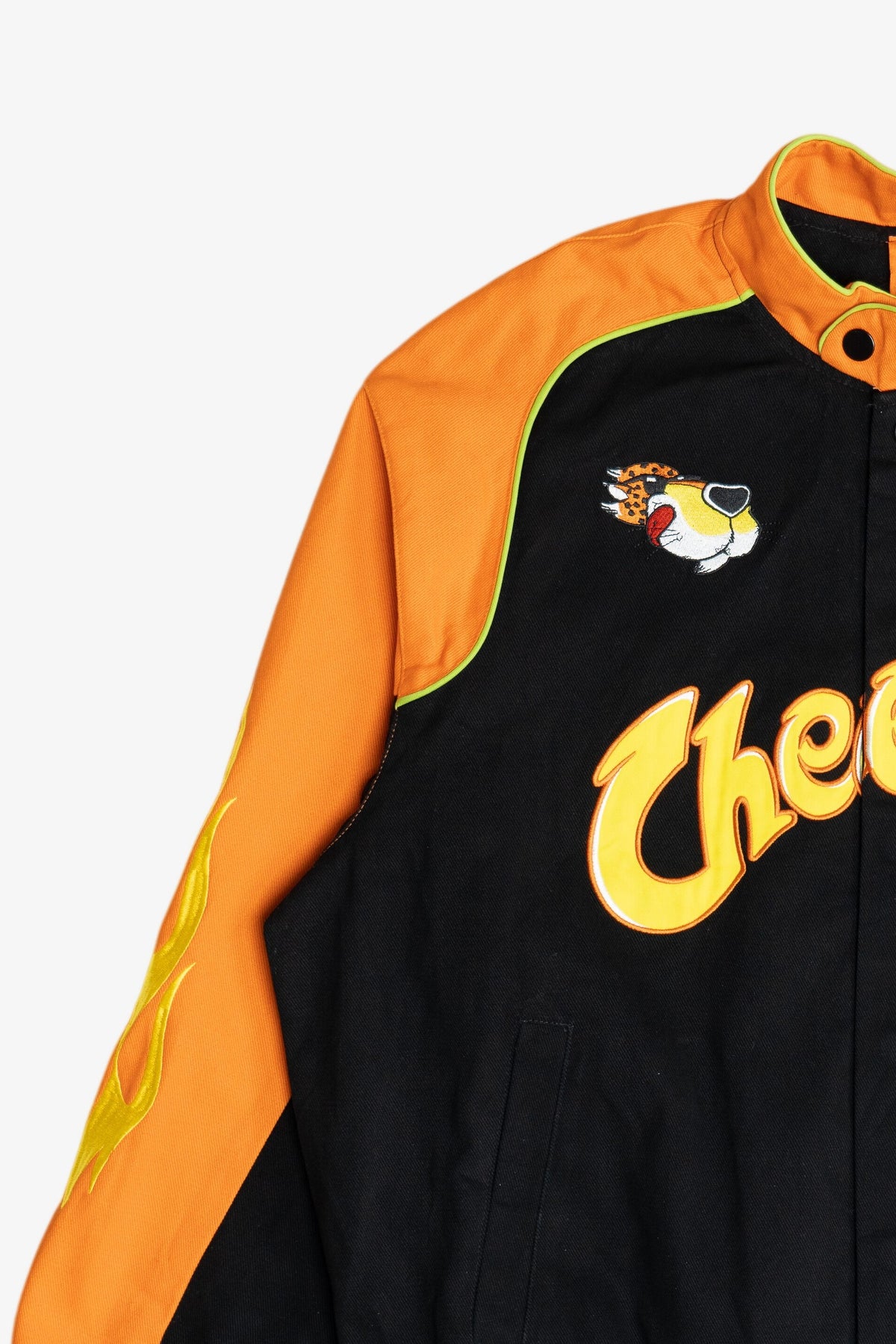 Flamin' Hot Cheetos Embroidered Patches Racing Jacket (2010s)