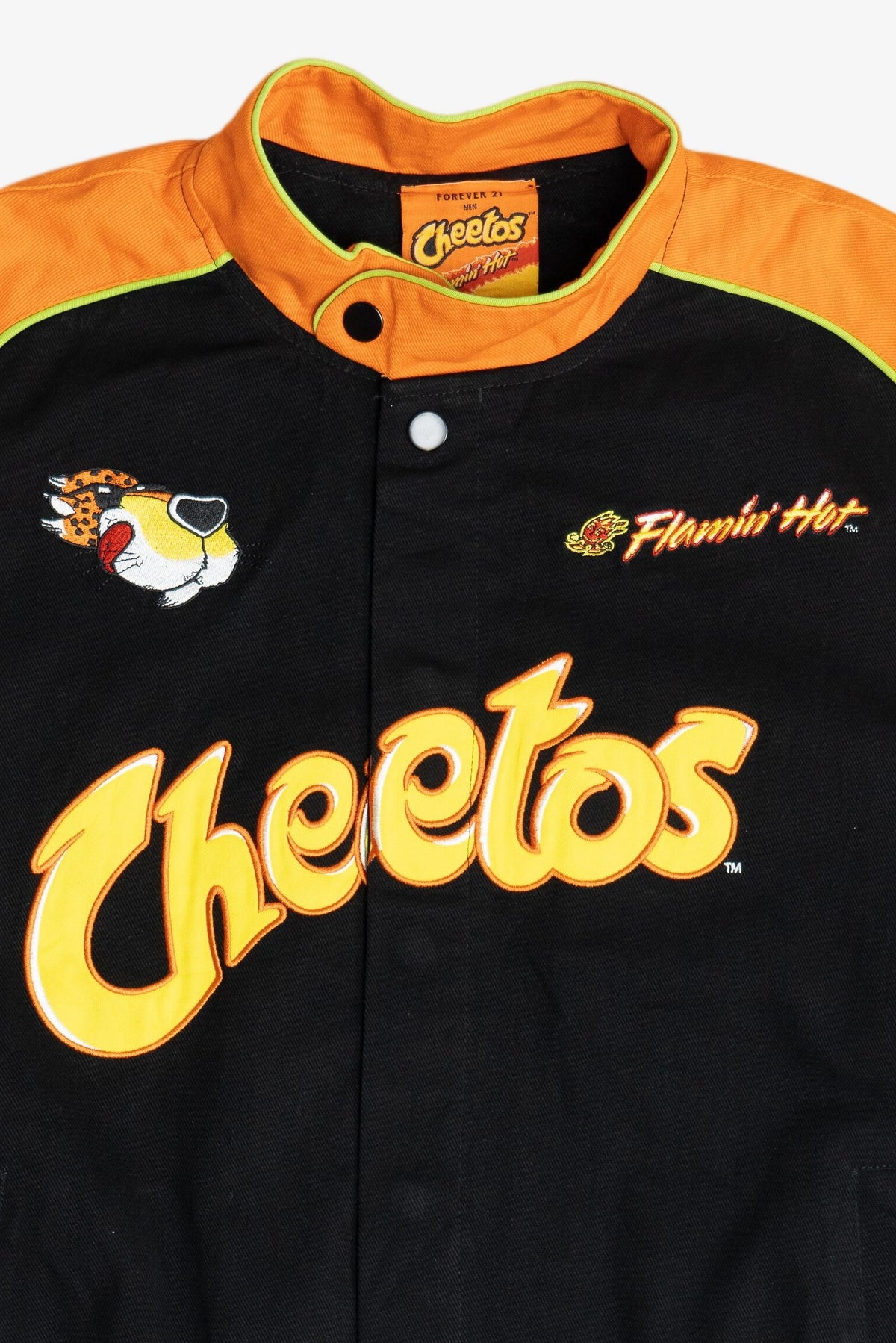 Flamin' Hot Cheetos Embroidered Patches Racing Jacket (2010s)
