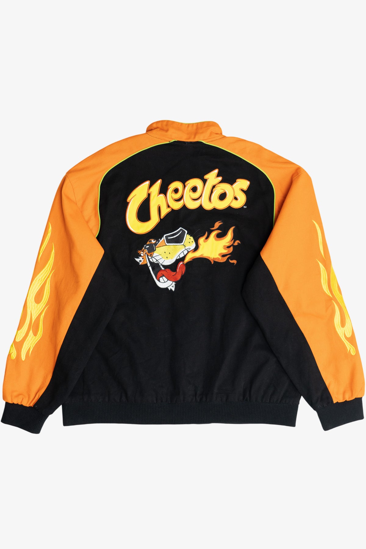 Flamin' Hot Cheetos Embroidered Patches Racing Jacket (2010s)