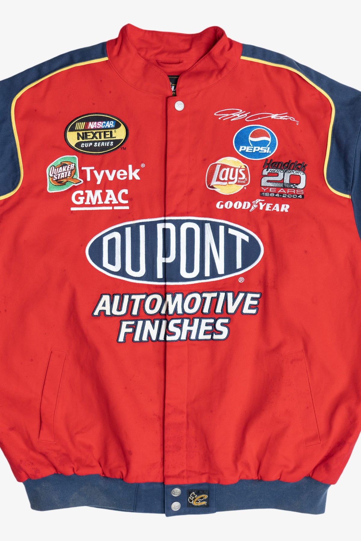 Vintage Jeff Gordon Du Pont NASCAR Racing Jacket (1990s)