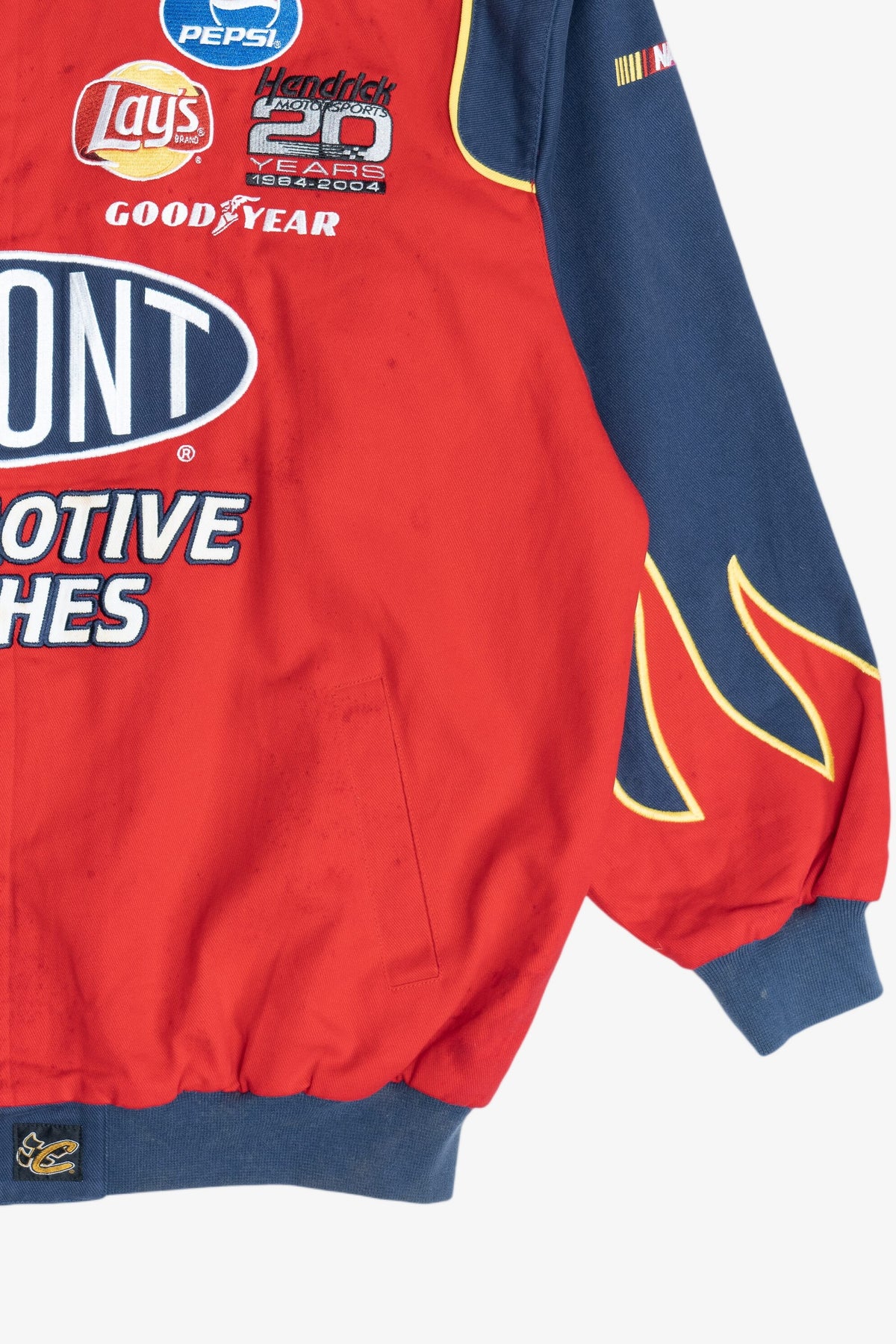 Vintage Jeff Gordon Du Pont NASCAR Racing Jacket (1990s)