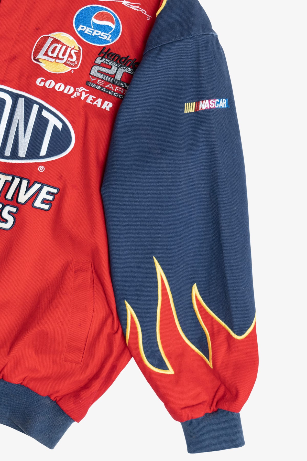 Vintage Jeff Gordon Du Pont NASCAR Racing Jacket (1990s)