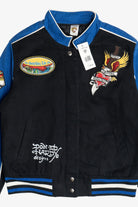 Vintage Ed Hardy "Death Before Dishonor" Patch Jacket (2000s)