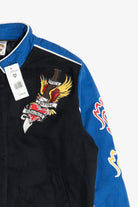 Vintage Ed Hardy "Death Before Dishonor" Patch Jacket (2000s)