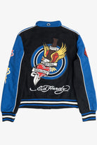 Vintage Ed Hardy "Death Before Dishonor" Patch Jacket (2000s)