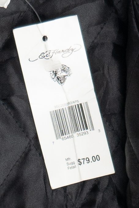 Vintage Ed Hardy "Death Before Dishonor" Patch Jacket (2000s)
