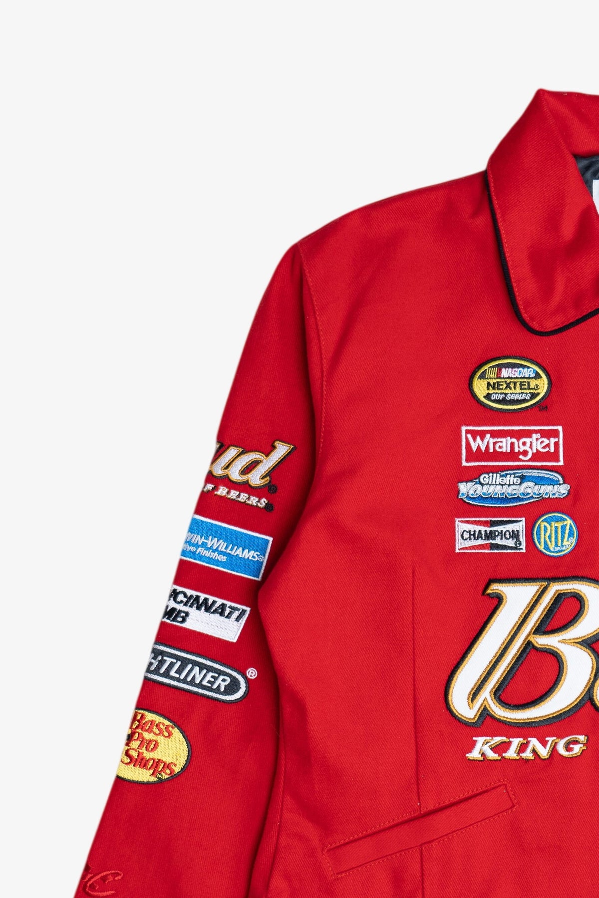 Vintage Dale Earnhardt Bud King Of Beers Chase Authentics Racing Jacket NWT (2000s)