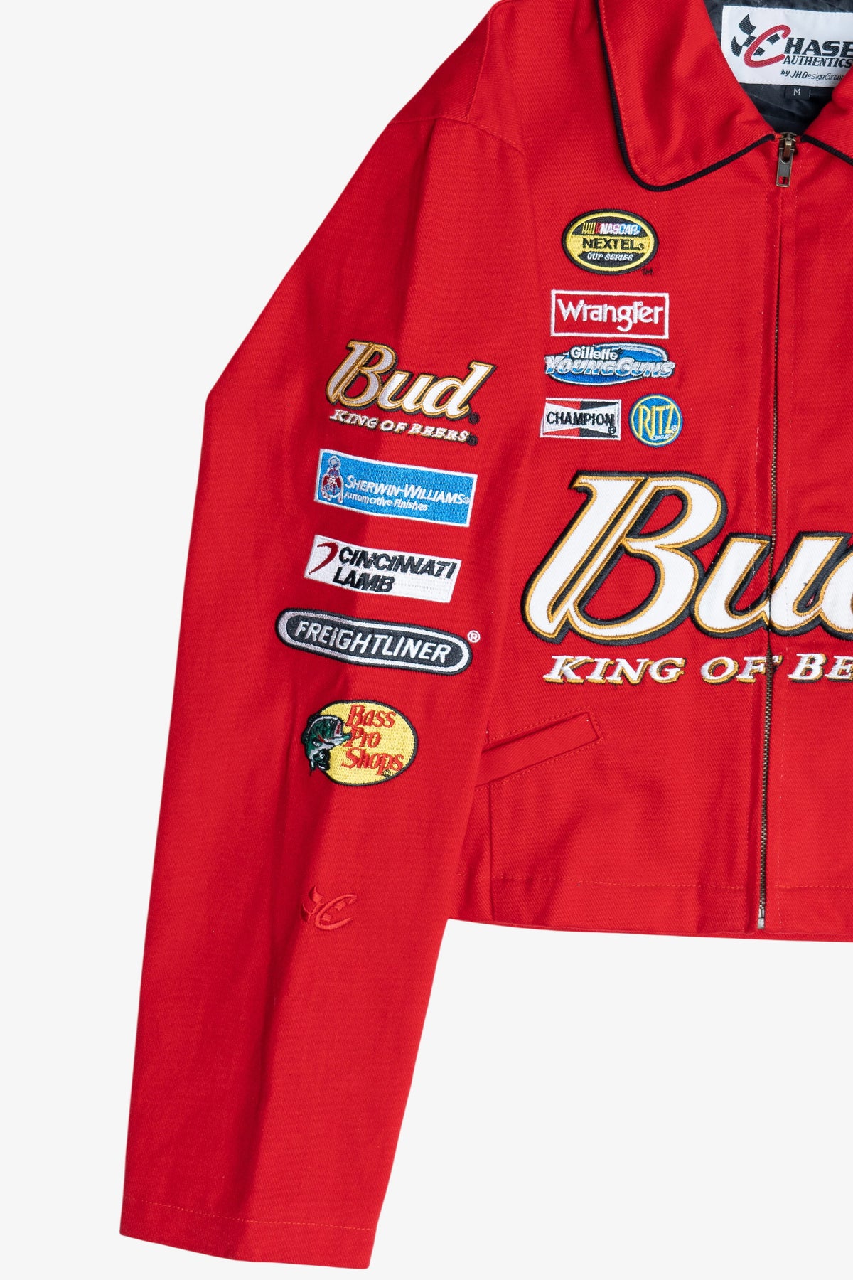 Vintage Dale Earnhardt Bud King Of Beers Chase Authentics Racing Jacket NWT (2000s)