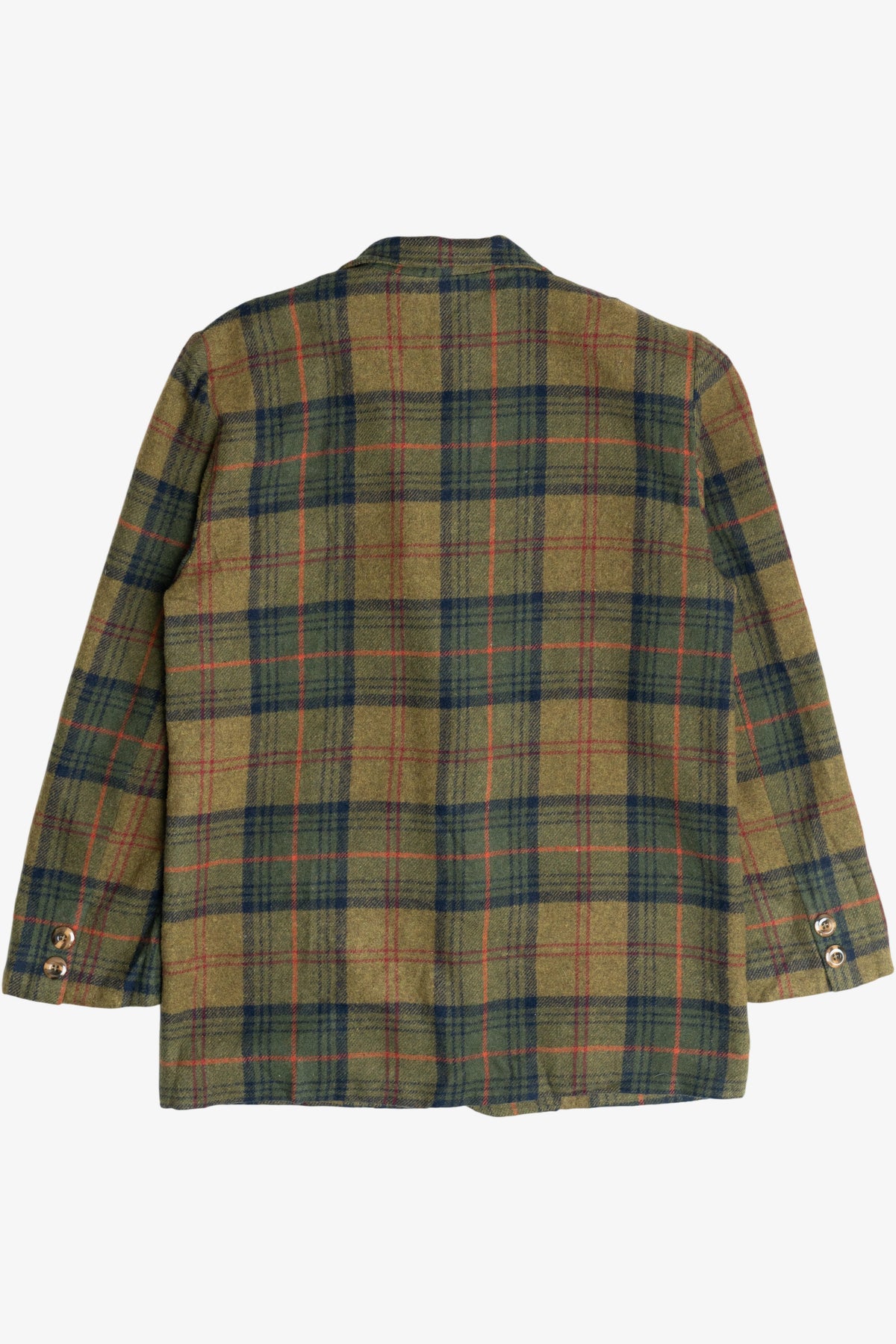 Vintage The Limited Flannel Double Pocket Blazer (2000s)
