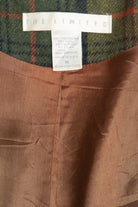 Vintage The Limited Flannel Double Pocket Blazer (2000s)