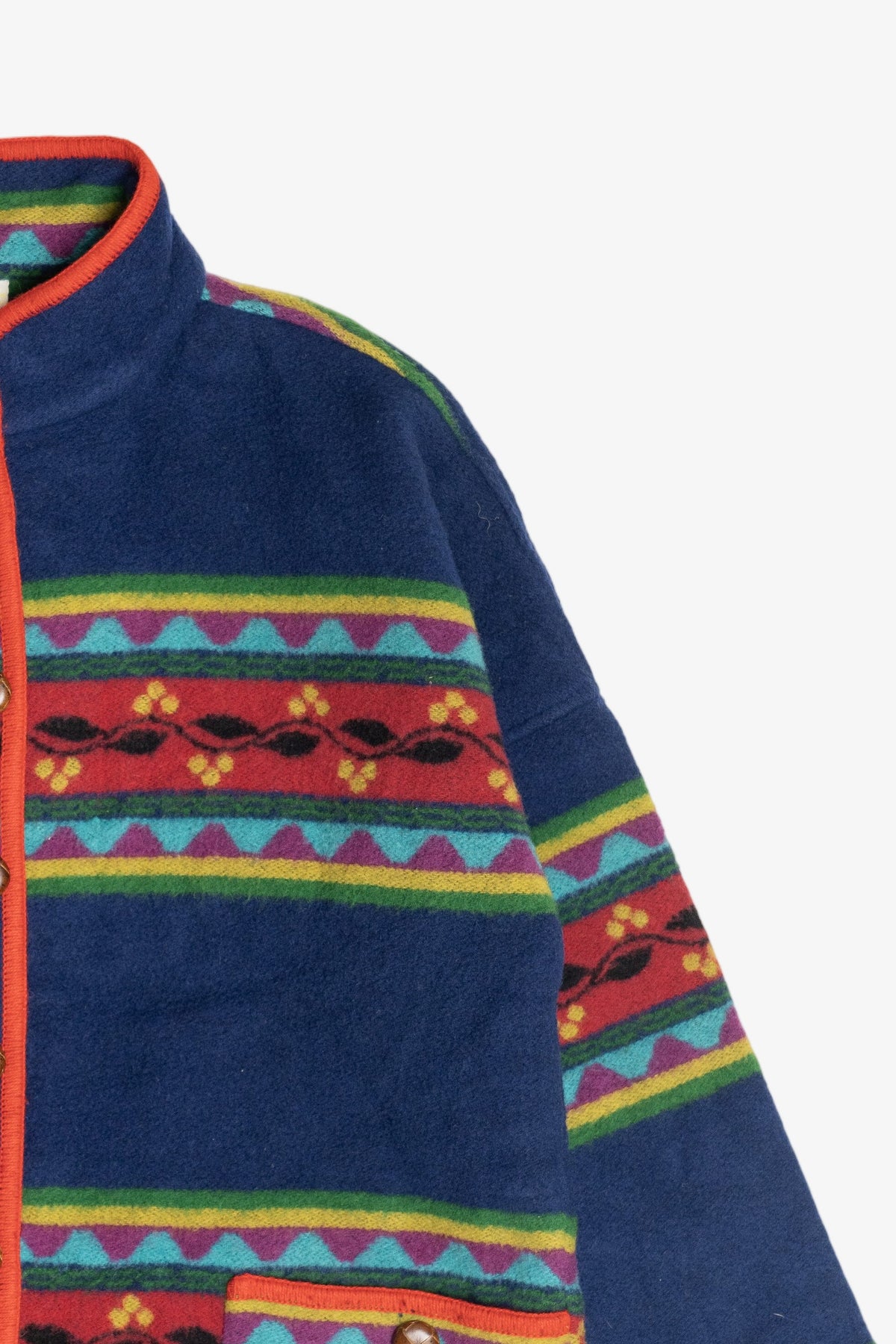 Vintage United Colors of Benetton Aztec Wool Jacket (1990s)