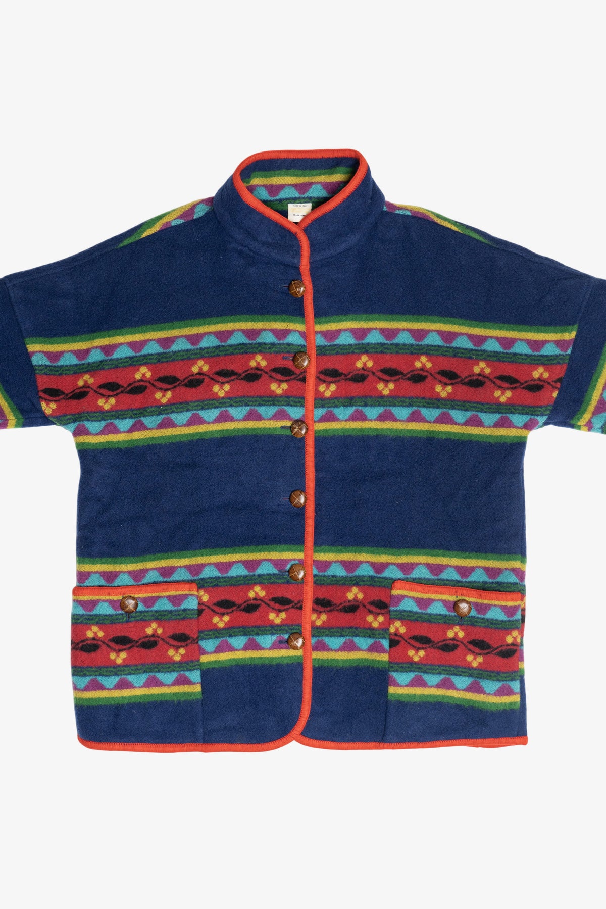 Vintage United Colors of Benetton Aztec Wool Jacket (1990s)