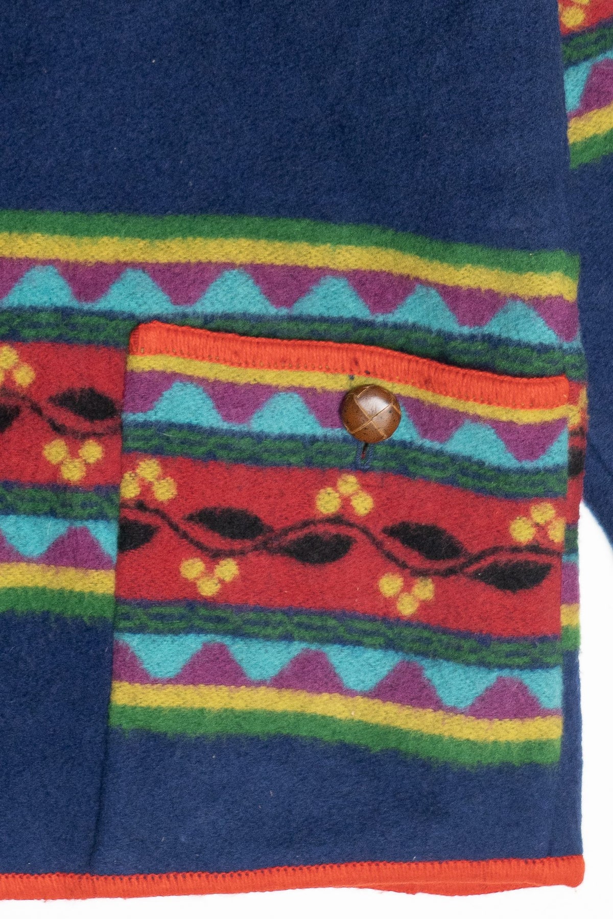 Vintage United Colors of Benetton Aztec Wool Jacket (1990s)