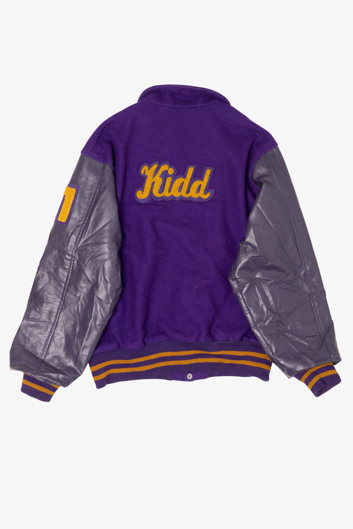 Vintage Purple Awards USA Athletic Bomber Jacket (1990s)
