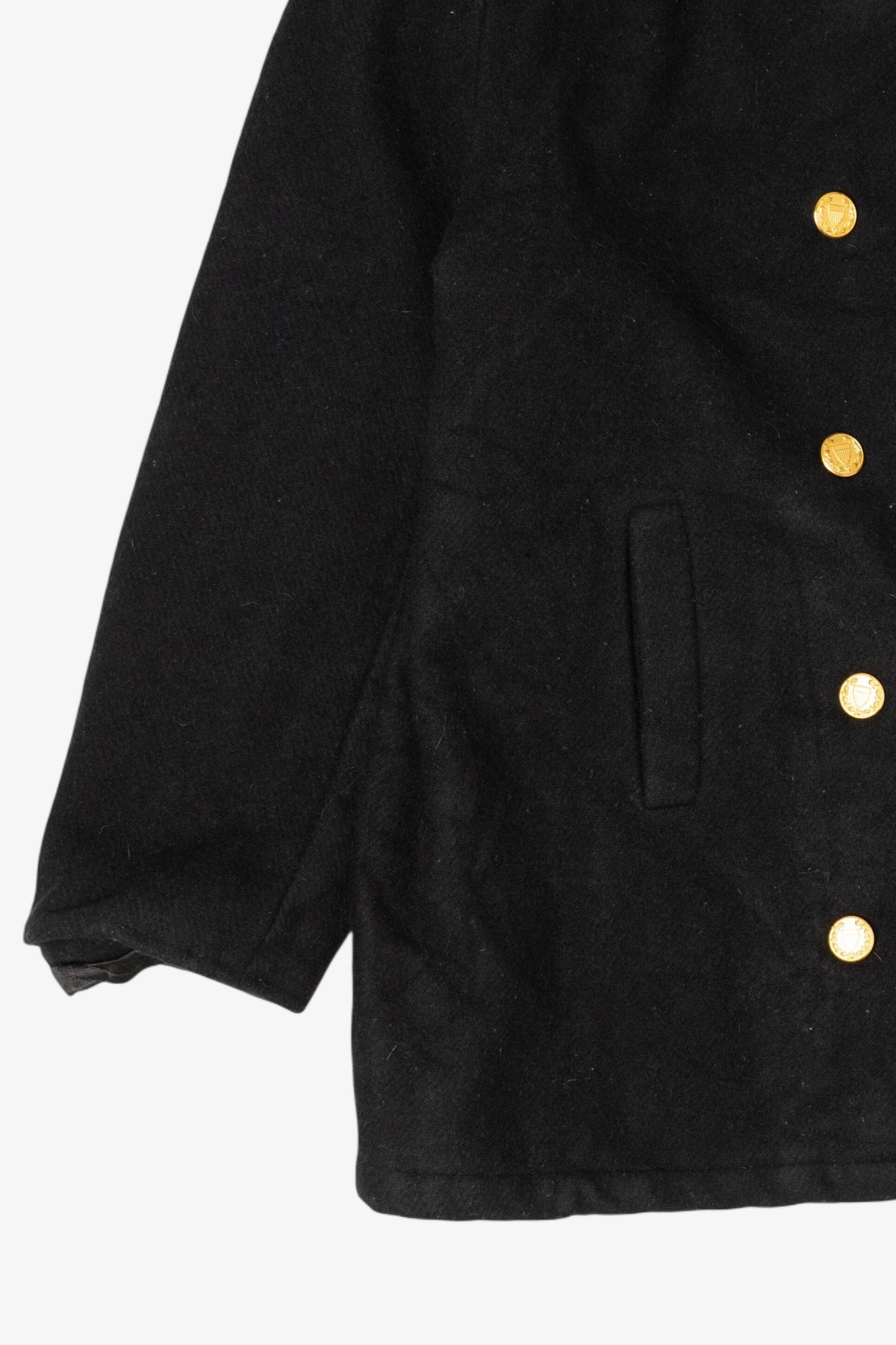 Vintage Navy Officer Style Peacoat (1990s)
