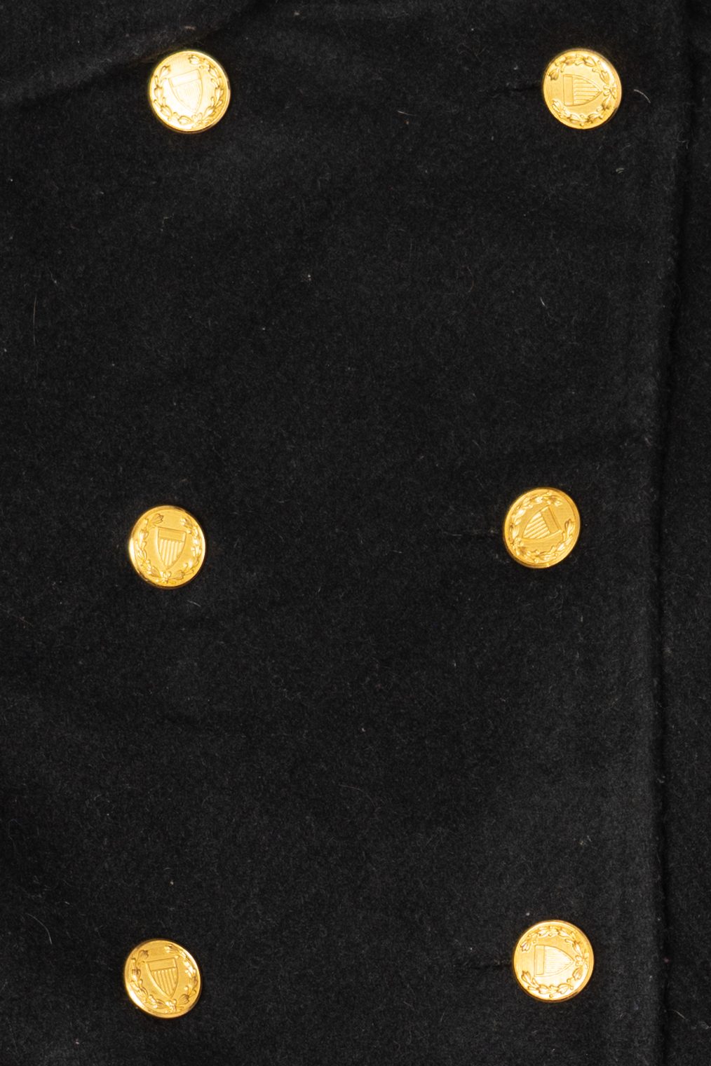 Vintage Navy Officer Style Peacoat (1990s)