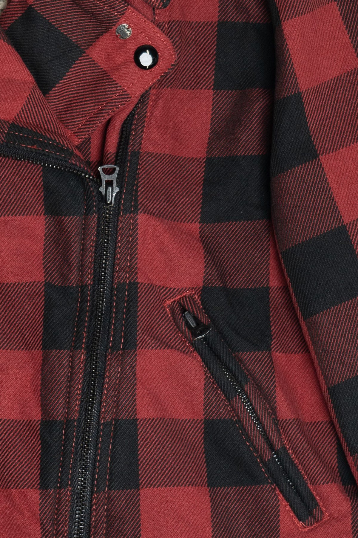 Ralph Lauren Denim & Supply Buffalo Plaid Moto Zip Jacket (2010s)