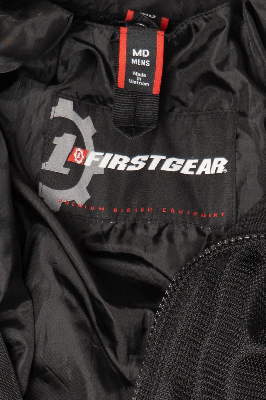 Vintage Black Firstgear Motorcycle Jacket (2000s)