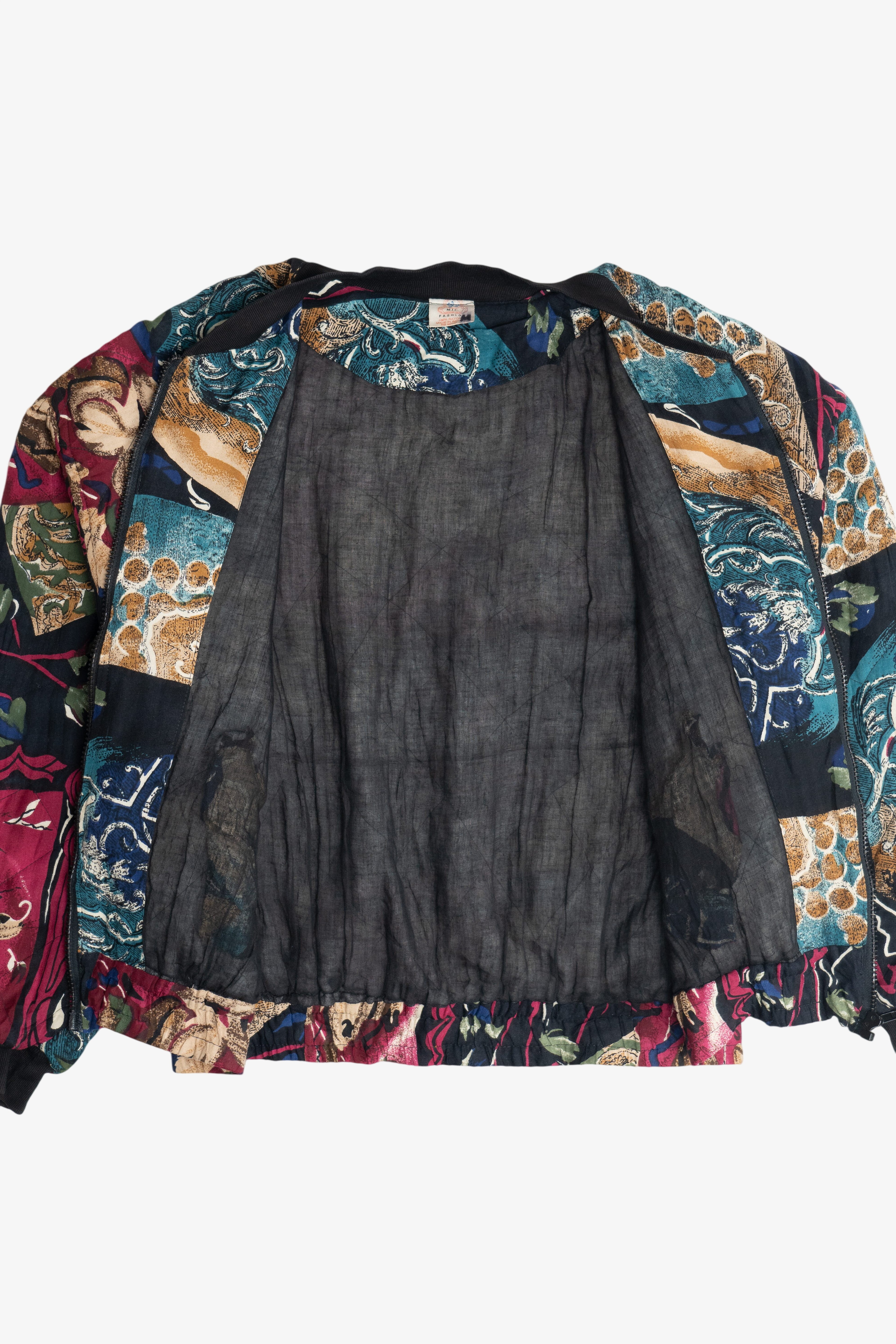 Vintage M.I.C. Fashions Quilted Zip-Up Jacket (1990s)