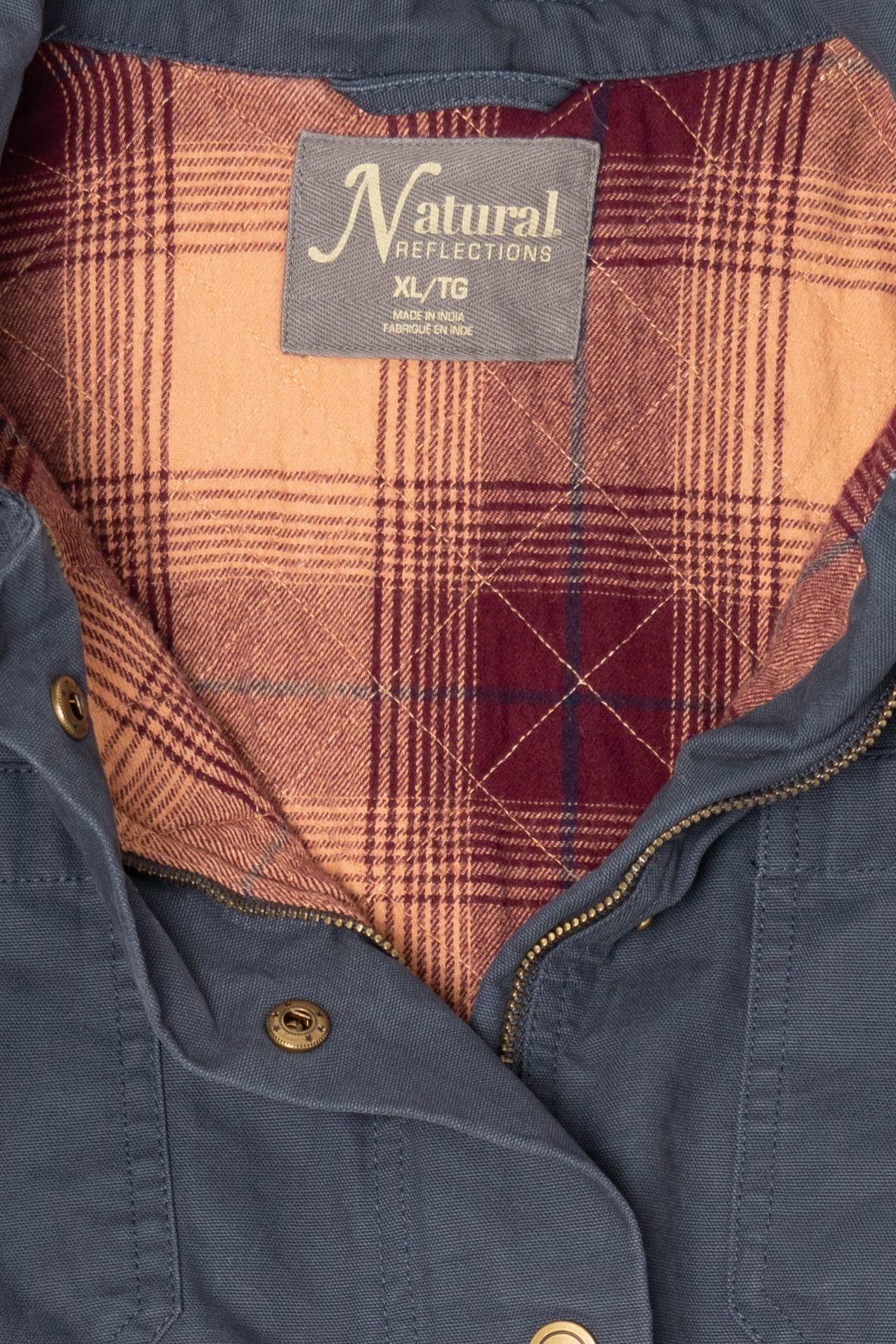Gray Natural Reflections Lined Jacket (2020s)