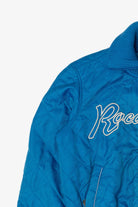 Vintage Y2k Blue Rocawear Bomber Quilted Jacket (2000s)