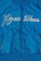 Vintage Y2k Blue Rocawear Bomber Quilted Jacket (2000s)