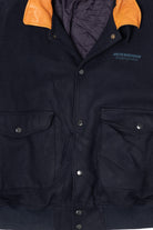 Vintage Black Rossignol Elbow Pads Bomber Jacket (1990s)