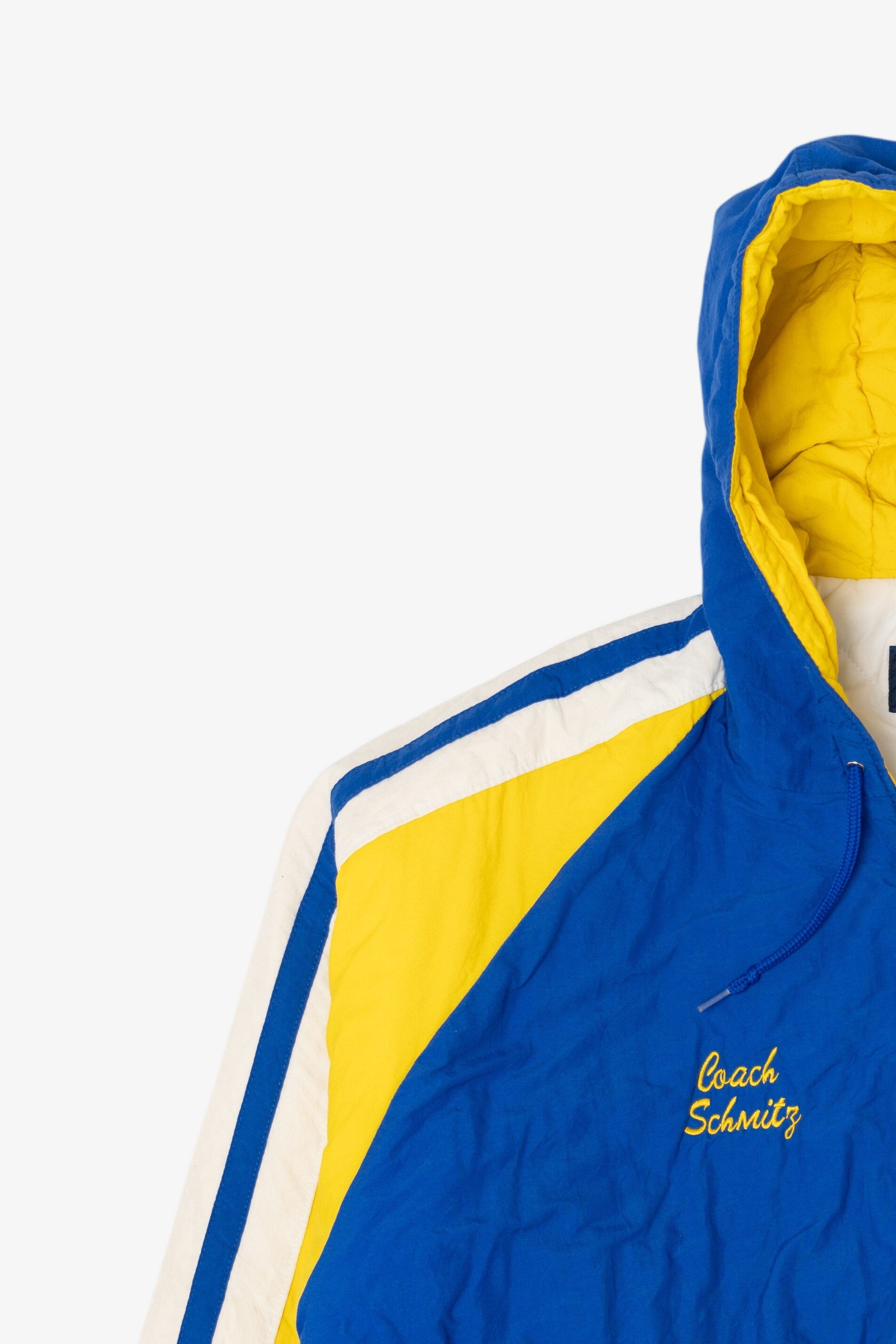 Vintage Blue Swingster Mukwonago Football Coach's Puffer Jacket (1990s)