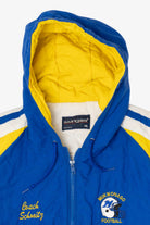 Vintage Blue Swingster Mukwonago Football Coach's Puffer Jacket (1990s)