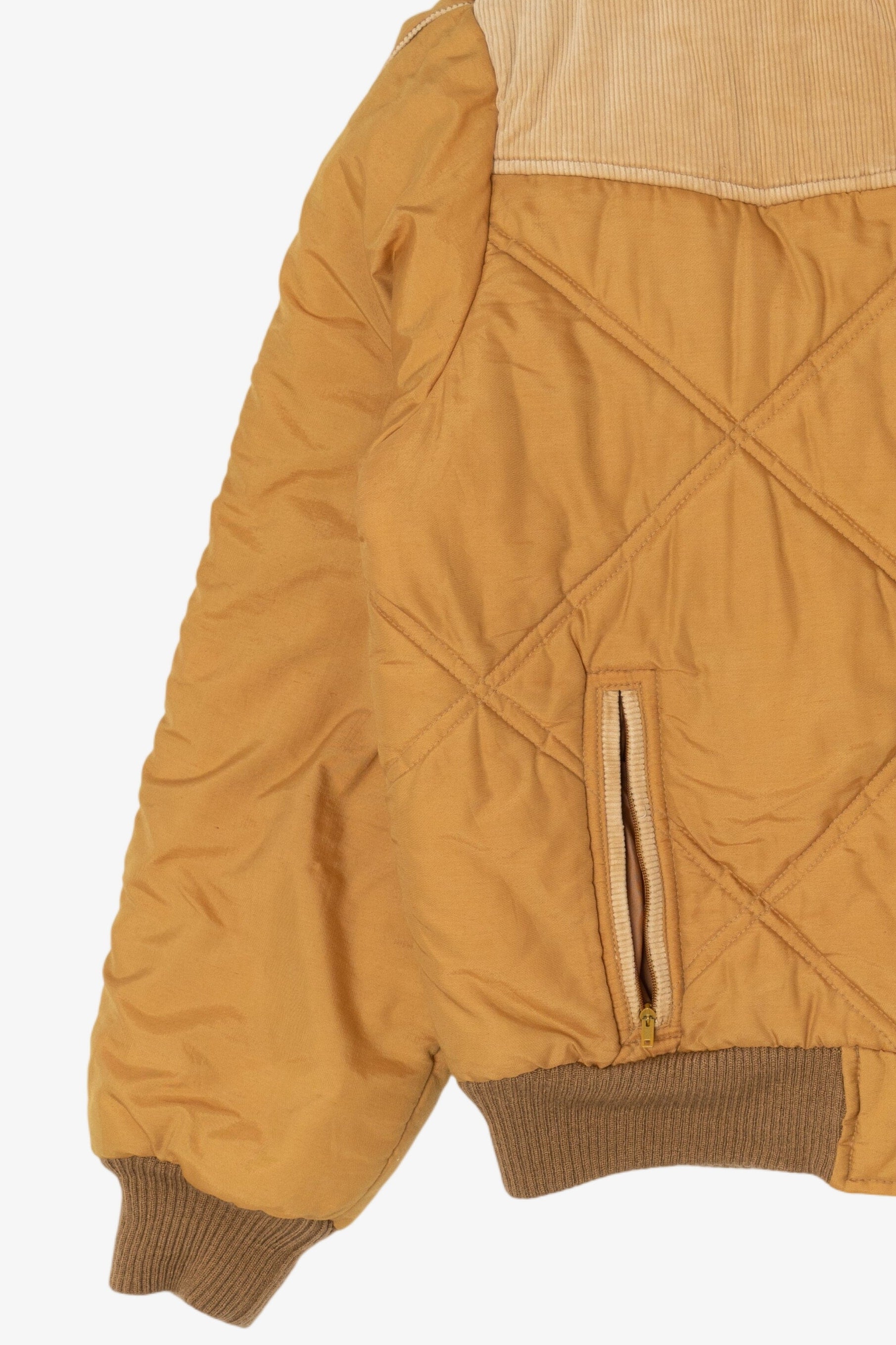Vintage Yellow Sigallo Quilted Jacket (1980s)