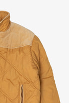 Vintage Yellow Sigallo Quilted Jacket (1980s)